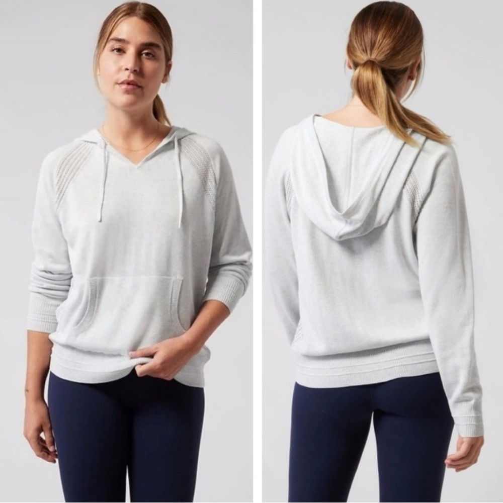 Athleta Evergreen Hooded Sweater